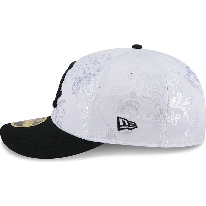 vit-och-svart-platt-keps-justerad-59fifty-day-low-profile-fran-chicago-white-sox-mlb-av-new-era