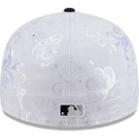 chicago-white-sox-mlb-new-era-59fifty-day-low-profile-vit-och-svart-justerbar-platt-keps