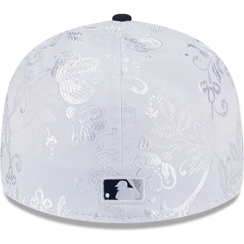 platt-keps-marinbla-och-vit-justerad-59fifty-day-low-profile-fran-new-york-yankees-mlb-av-new-era