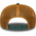 gorra-trucker-gron-och-brun-9seventy-stretch-snap-debossed-logo-av-oakland-athletics-mlb-fran-new-era