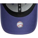 justerbar-lila-bojd-keps-for-barn-9forty-league-essential-los-angeles-dodgers-mlb-fran-new-era