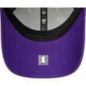 justerbar-beige-och-violett-9forty-contrast-patch-keps-med-bojd-skarm-los-angeles-lakers-nba-fran-new-era