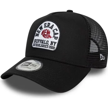 Svart truckerkeps A Frame Cotton Patch från New Era