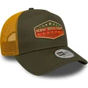 new-era-a-frame-cotton-patch-gron-och-gul-truckerkeps