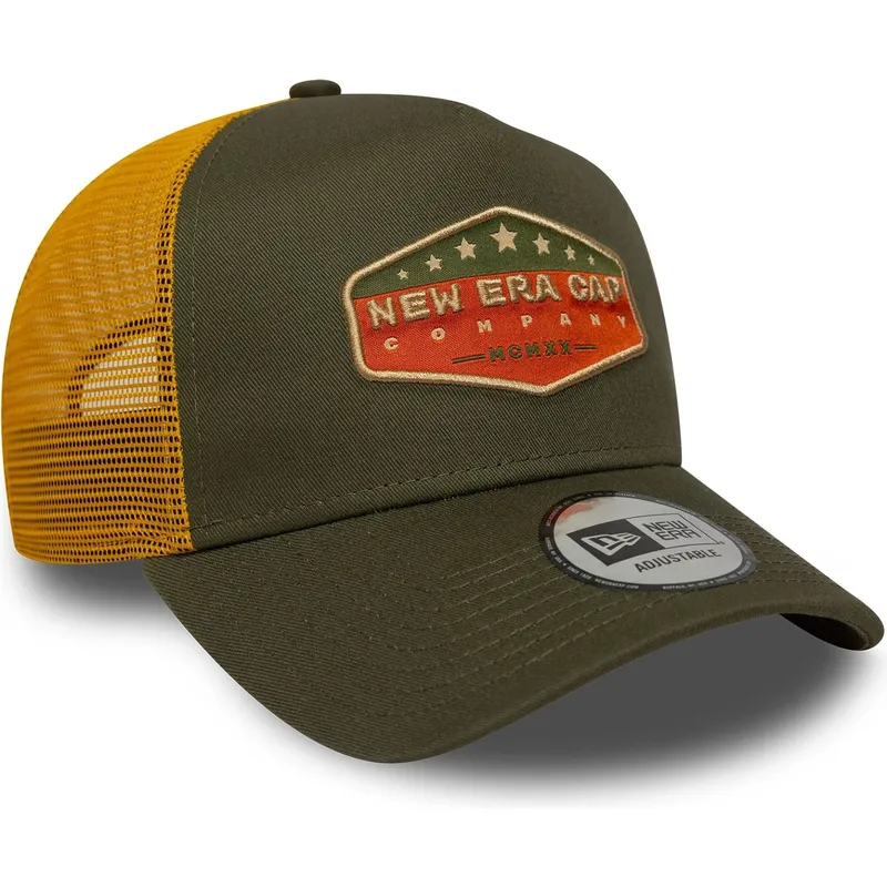 gron-och-gul-trucker-keps-a-frame-cotton-patch-fran-new-era