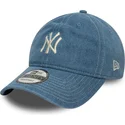 new-era-new-york-yankees-mlb-9twenty-justerbar-bla-denim-keps