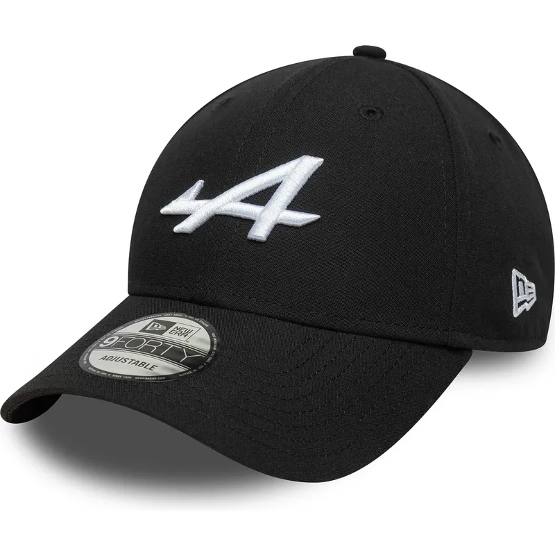 svart-bojd-keps-snapback-9forty-essential-fran-alpine-f1-team-formula-1-av-new-era