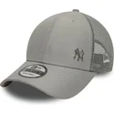 gra-justerbar-trucker-keps-9forty-flawless-new-york-yankees-mlb-fran-new-era
