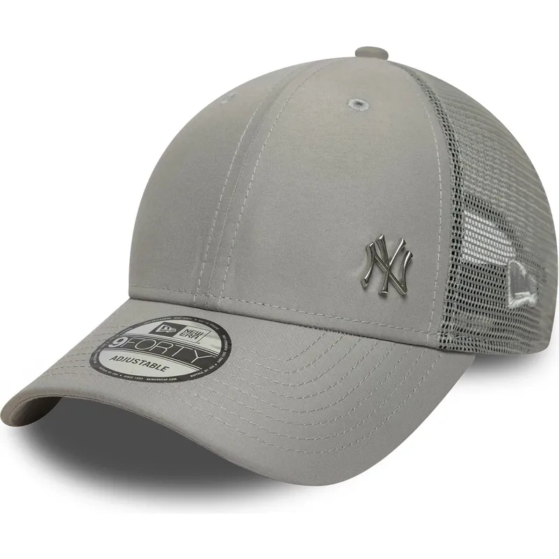 new-york-yankees-mlb-9forty-flawless-justerbar-gra-truckerkeps-fran-new-era