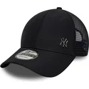 marinbla-justerbar-trucker-keps-9forty-flawless-fran-new-york-yankees-mlb-av-new-era