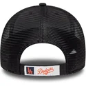 justerbar-marinbla-truckerkeps-med-rod-logotyp-9forty-homefield-los-angeles-dodgers-mlb-fran-new-era