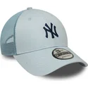 new-era-new-york-yankees-mlb-9forty-homefield-justerbar-bla-truckerkeps-med-marinbla-logotyp