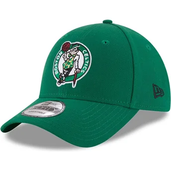 Boston Celtics NBA 9FORTY The League justerbar grön böjd keps för barn från New Era