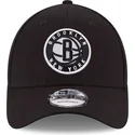 justerbar-svart-bojd-keps-for-barn-9forty-the-league-brooklyn-nets-nba-fran-new-era