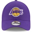 justerbar-violett-bojd-keps-for-barn-9forty-the-league-los-angeles-lakers-nba-fran-new-era