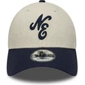 kepsar-curva-beige-justerbart-band-9forty-av-new-era