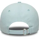 bla-justerbar-bojd-keps-med-marinbla-logotyp-9twenty-linen-los-angeles-dodgers-mlb-fran-new-era