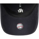 justerbar-marinbla-9twenty-mini-logo-washed-new-york-yankees-mlb-keps-fran-new-era