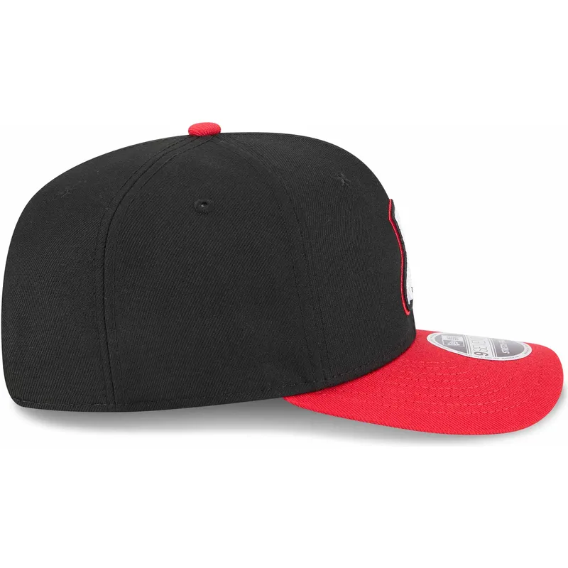 rod-och-svart-bojd-keps-snapback-9seventy-stretch-snap-city-connect-fran-chicago-white-sox-mlb-av-new-era