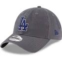 gra-justerbar-bojd-keps-med-bla-logotyp-9twenty-core-classic-los-angeles-dodgers-mlb-fran-new-era