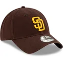 brun-justerbar-bojd-keps-9twenty-core-classic-san-diego-padres-mlb-fran-new-era