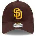 brun-justerbar-bojd-keps-9twenty-core-classic-san-diego-padres-mlb-fran-new-era