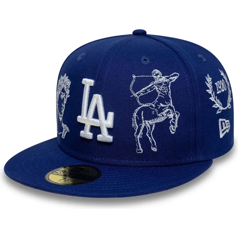 bla-platt-keps-justerad-59fifty-mythical-los-angeles-dodgers-mlb-fran-new-era