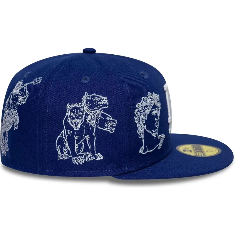 bla-platt-keps-justerad-59fifty-mythical-los-angeles-dodgers-mlb-fran-new-era