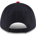 justerbar-9forty-the-league-cleveland-guardians-mlb-marinbla-och-rod-bojd-keps-fran-new-era