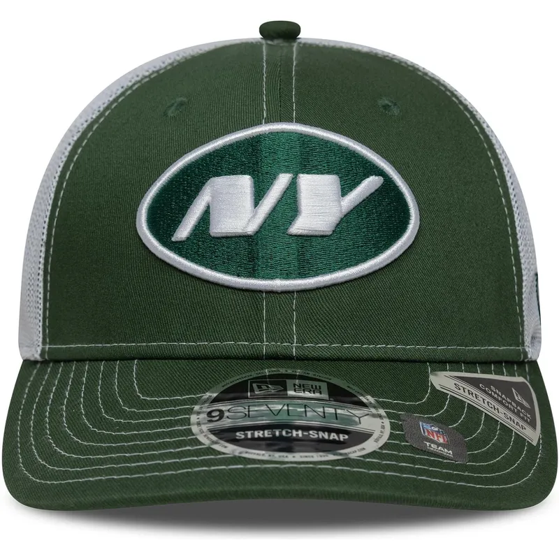 gron-och-vit-trucker-keps-9seventy-stretch-snap-fran-new-york-jets-nfl-av-new-era