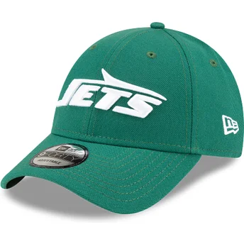 Justerbar grön böjd keps 9FORTY The League New York Jets NFL från New Era