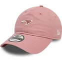 rosa-justerbar-bojd-keps-med-rosa-logo-9twenty-seasonal-fran-mclaren-racing-formula-1-av-new-era