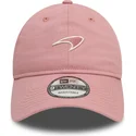 rosa-justerbar-bojd-keps-med-rosa-logo-9twenty-seasonal-fran-mclaren-racing-formula-1-av-new-era