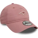 rosa-justerbar-bojd-keps-med-rosa-logo-9twenty-seasonal-fran-mclaren-racing-formula-1-av-new-era