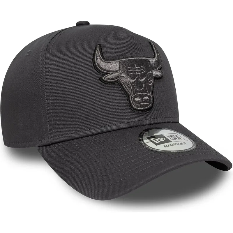 chicago-bulls-nba-new-era-gra-snapback-bojd-keps-med-gra-e-frame-tonal-outline-logotyp