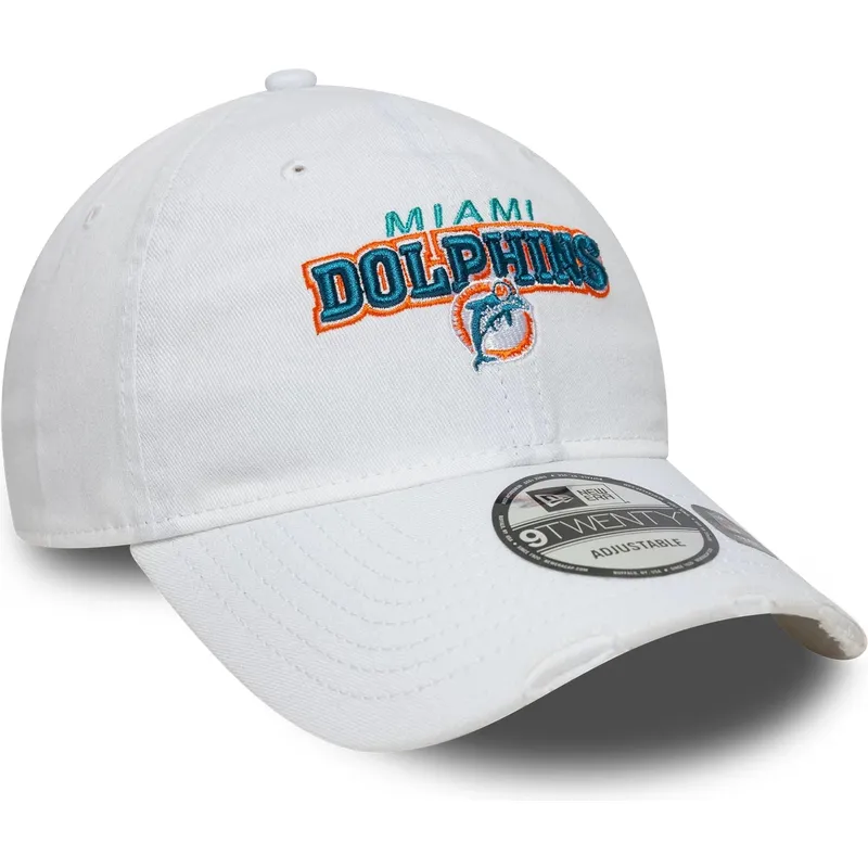 vit-bojd-justerbar-keps-9twenty-washed-distress-fran-miami-dolphins-nfl-av-new-era vit-bojd-justerbar-keps-9twenty-washed-distress-fran-miami-dolphins-nfl-av-new-era