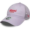 justerbar-lila-truckerkeps-for-kvinnor-9twenty-city-miami-stader-och-strander-fran-new-era