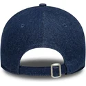 justerbar-morkbla-bojd-keps-for-kvinnor-9twenty-denim-new-york-yankees-mlb-fran-new-era