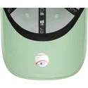 gron-justerbar-bojd-keps-for-kvinnor-med-gront-9forty-metallic-logo-av-new-york-yankees-mlb-fran-new-era