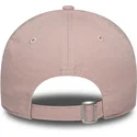 justerbar-rosa-bojd-keps-for-kvinnor-med-rosa-logotyp-9twenty-mini-washed-fran-new-york-yankees-mlb-av-new-era