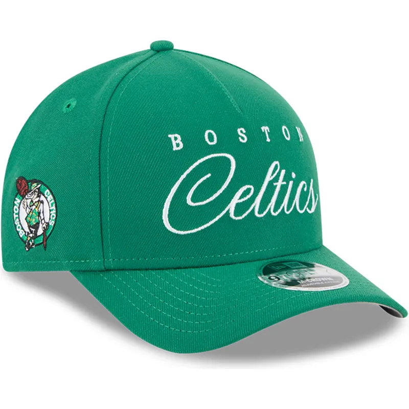 gron-kurvad-keps-snapback-9forty-m-crown-draft-2025-fran-boston-celtics-nba-av-new-era