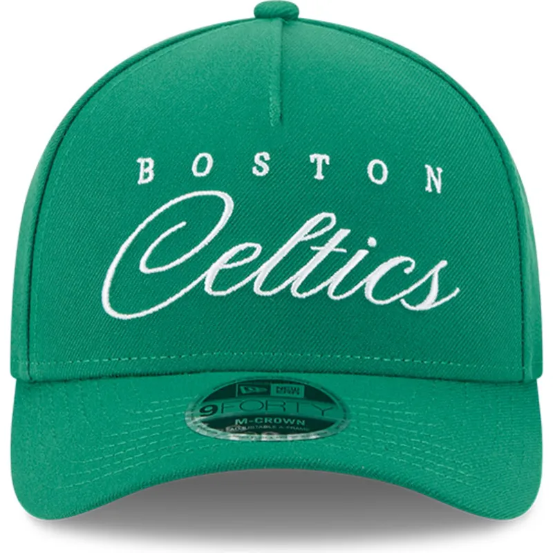 gron-kurvad-keps-snapback-9forty-m-crown-draft-2025-fran-boston-celtics-nba-av-new-era