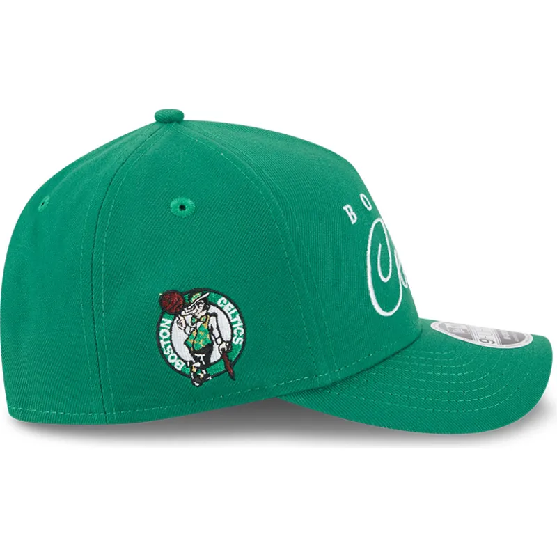 gron-kurvad-keps-snapback-9forty-m-crown-draft-2025-fran-boston-celtics-nba-av-new-era