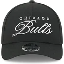svart-bojd-snapback-keps-9forty-m-crown-draft-2025-chicago-bulls-nba-fran-new-era