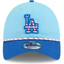 bla-bojd-justerbar-keps-9twenty-4th-july-fran-los-angeles-dodgers-mlb-av-new-era