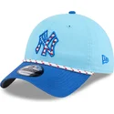 new-york-yankees-mlb-new-era-justerbar-bla-9twenty-4th-july-kurvkeps