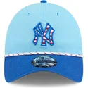 new-york-yankees-mlb-new-era-justerbar-bla-9twenty-4th-july-kurvkeps