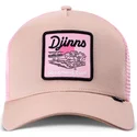 gorra-trucker-beige-och-rosa-do-nothing-club-hft-dnc-pool-fran-djinns