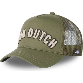 Kepsar böjd grön snapback för barn KID_BUCKL K av Von Dutch