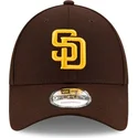 brun-justerbar-bojd-keps-9forty-the-league-san-diego-padres-mlb-fran-new-era
